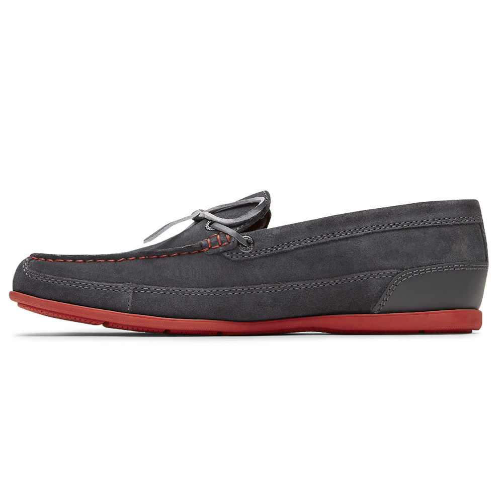 Rockport Loafers Herre Mørke Grå - Malcom Tie - QSPN05791